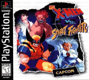 X-Men vs. Street Fighter [psx][ntsc][ingles][mega][epsxe]